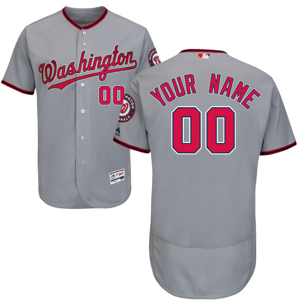 Men's Washington Nationals Flex Base Custom Jersey MLBC0004